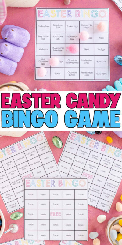 Easter candy bingo