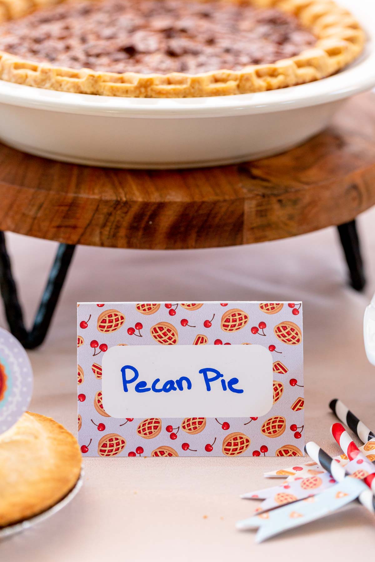pecan pie food labels