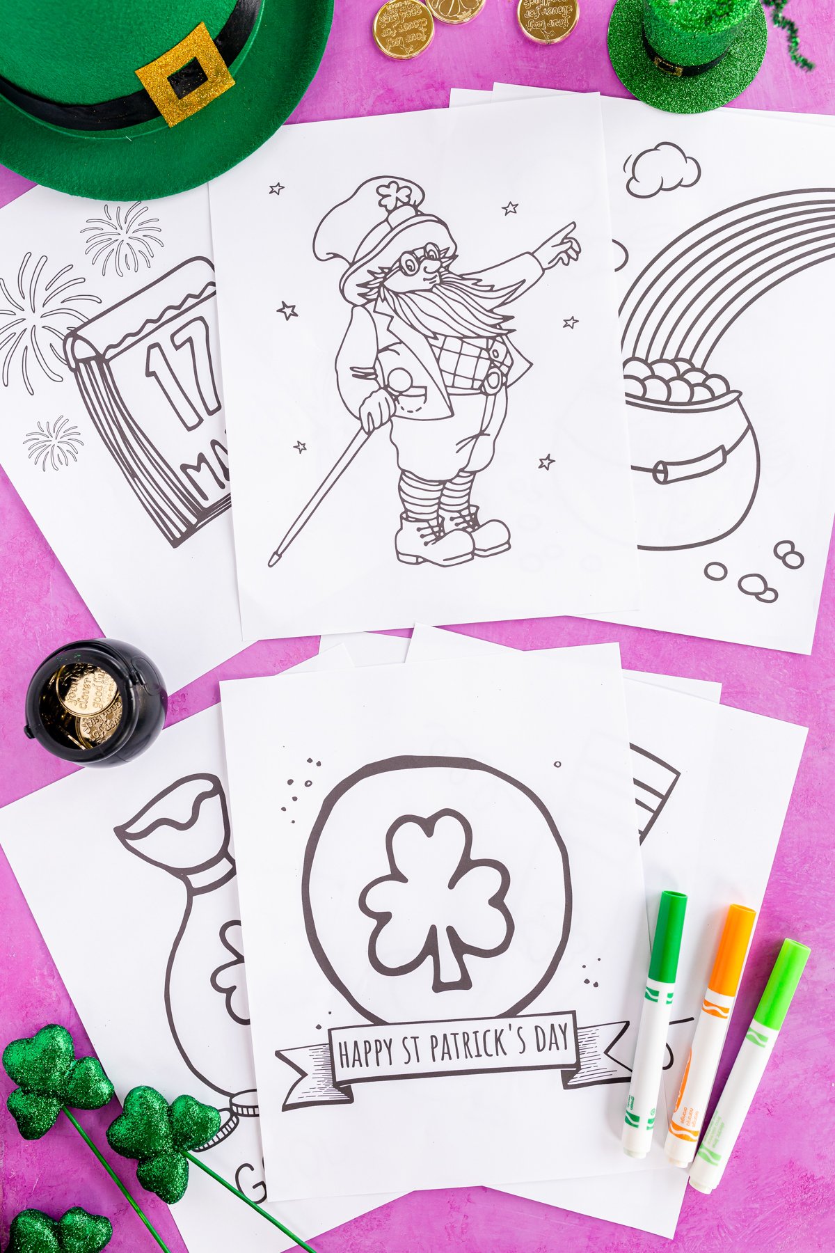 St. Patrick's Day coloring pages