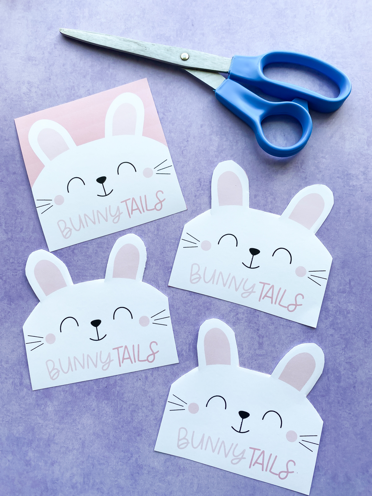 cut out bunny tail printables