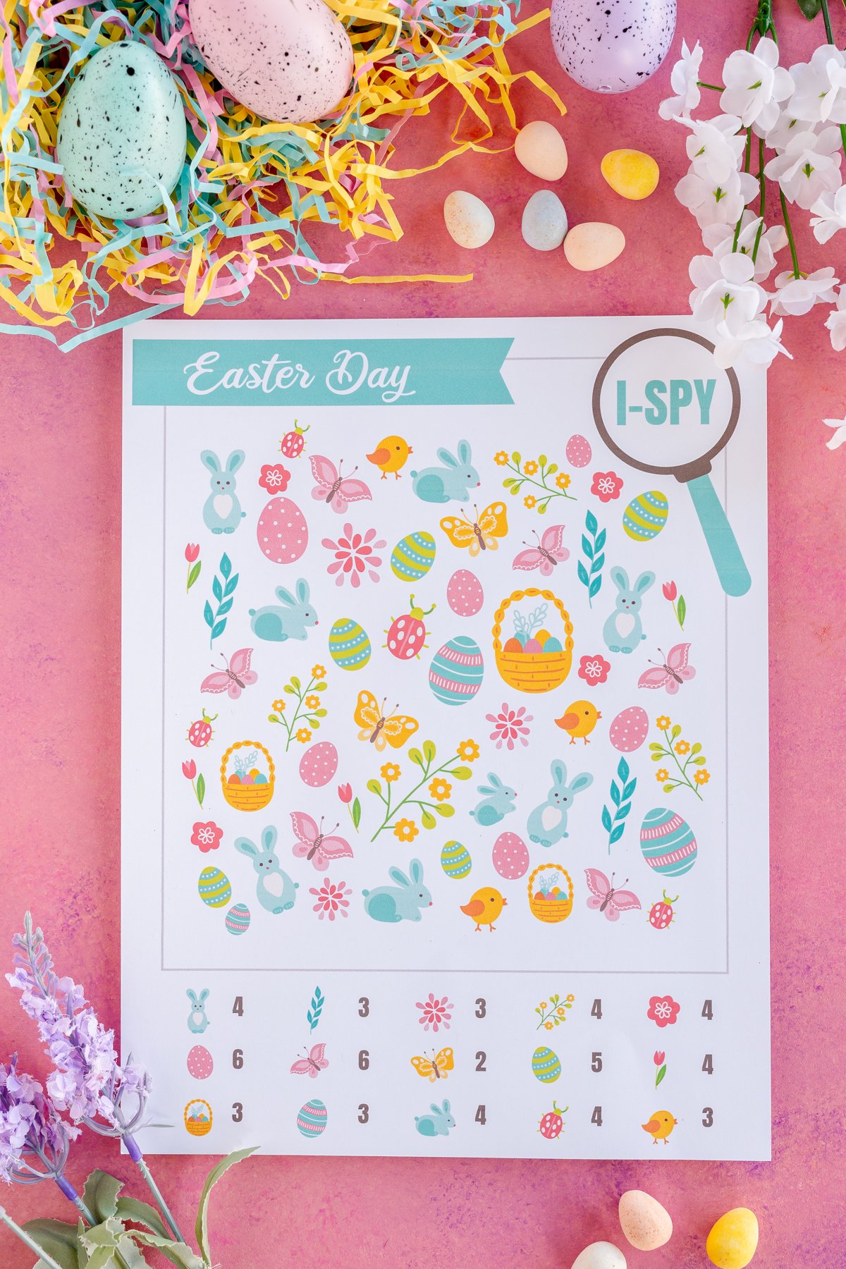 Free Printable Easter i-Spy