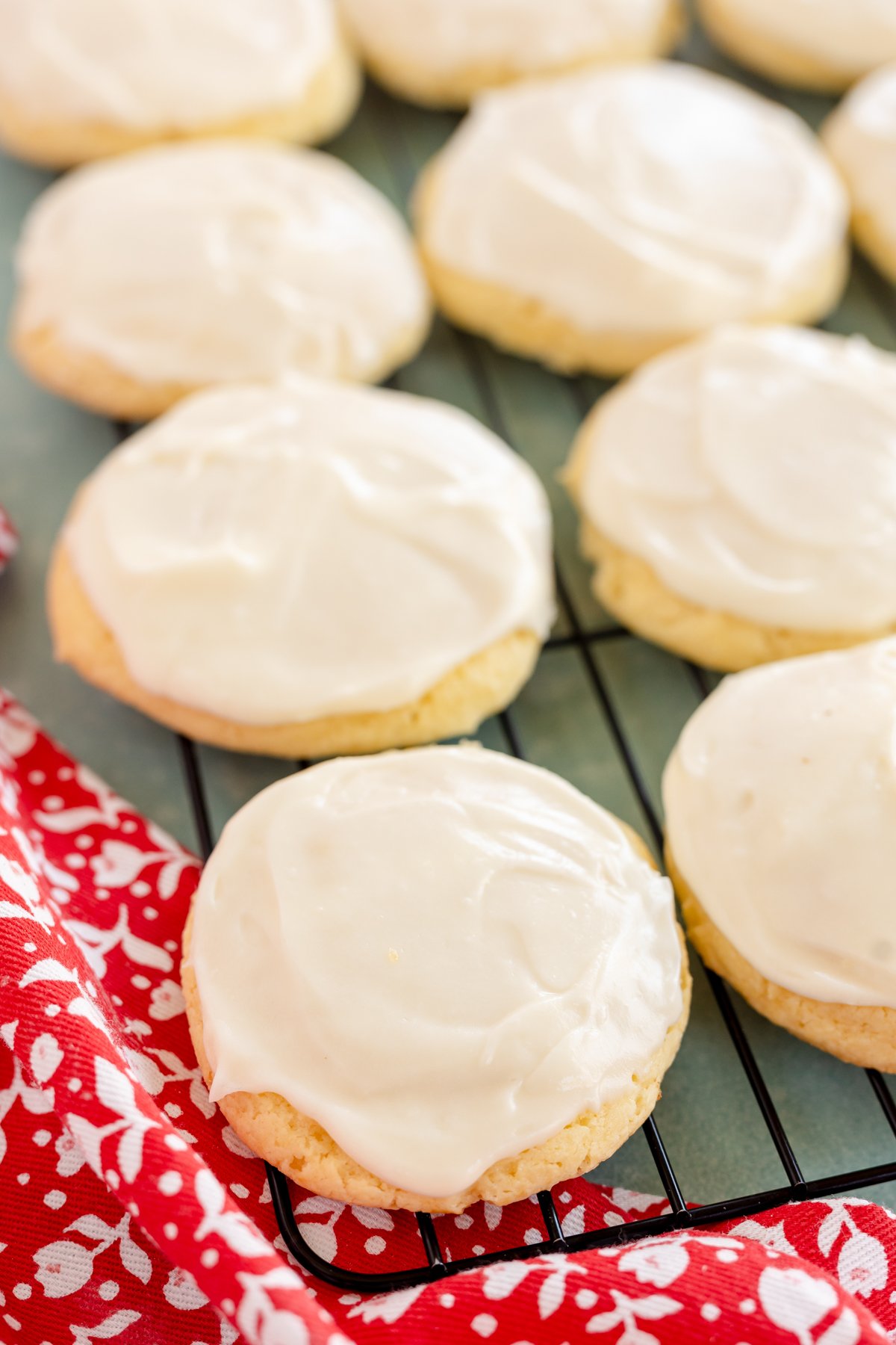 a pile of Kentucky butter cookies