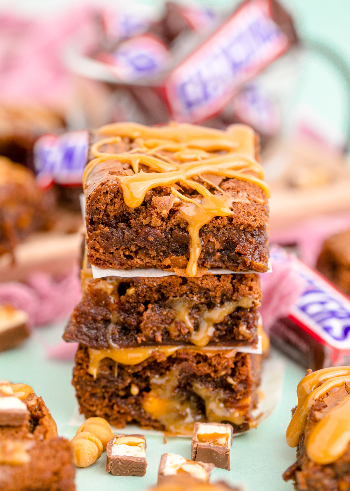 Snickers Shakers Brownies Recipe 