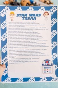 50+ Star Wars Trivia Questions &amp; Printable Quiz - Play Party Plan