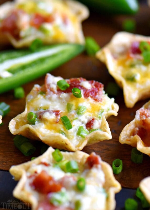 Chips with jalapeno popper filling