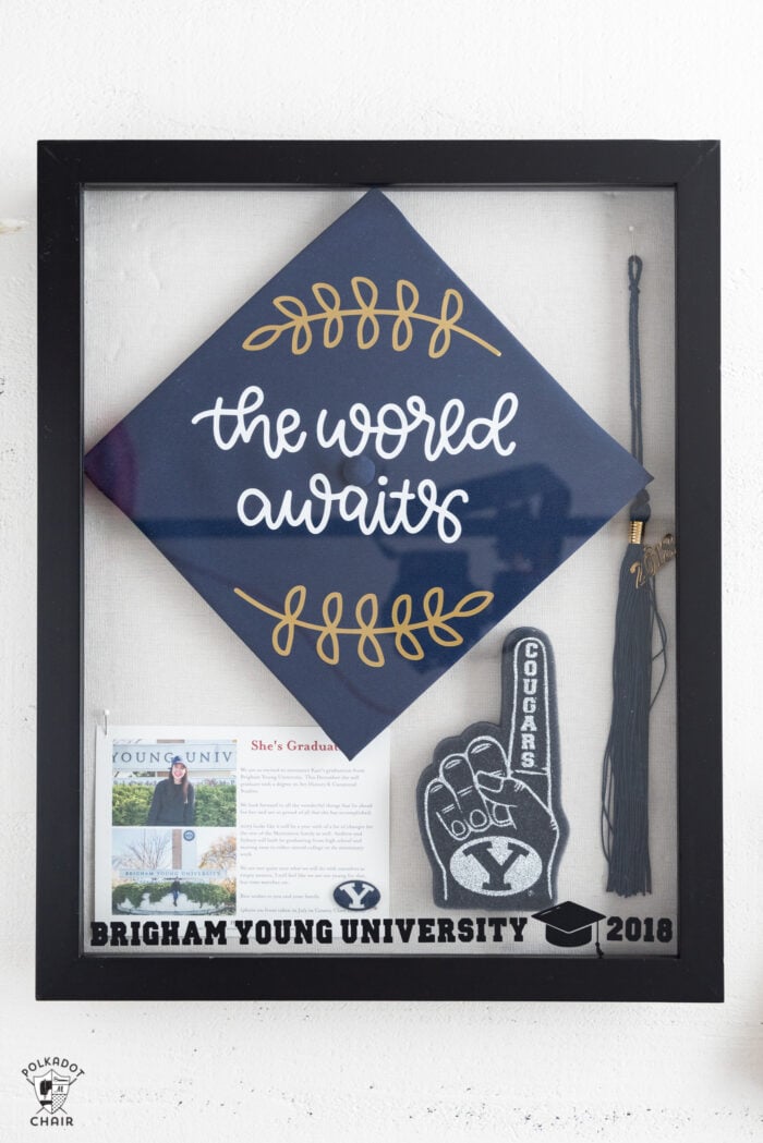 graduation shadow box
