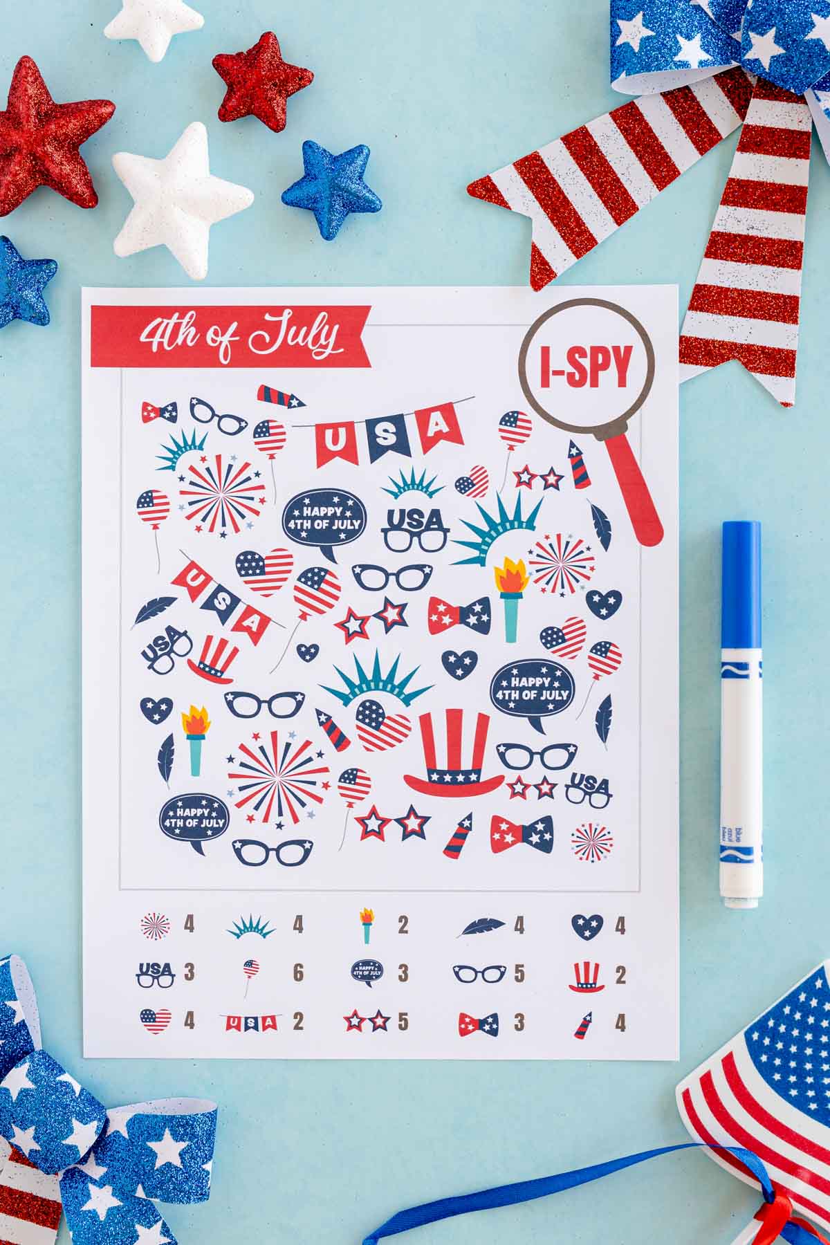 4th of July i spy