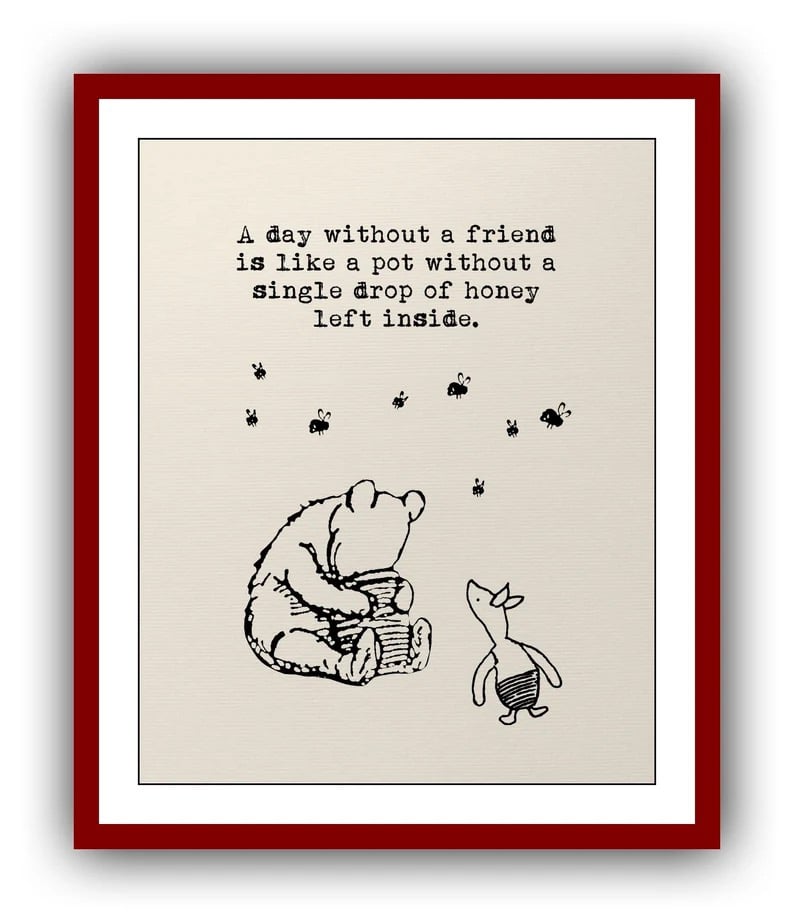 If There Ever Comes a Day Winnie the Pooh Quotes Classic 