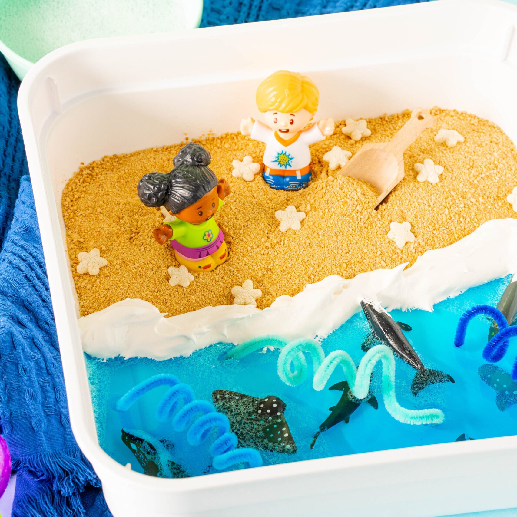 DIY Ocean Sensory Bin
