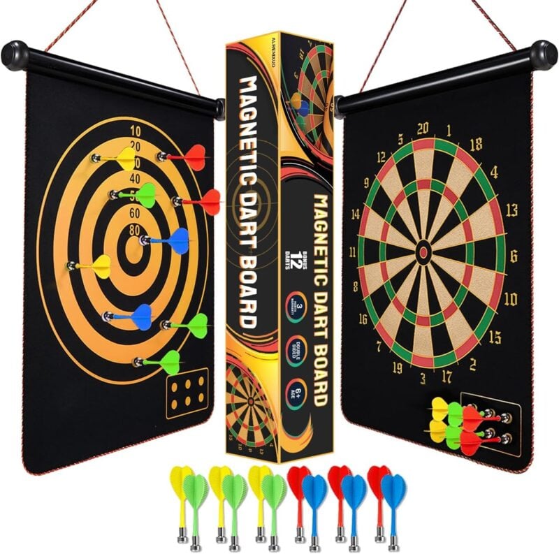 magnetic dart board