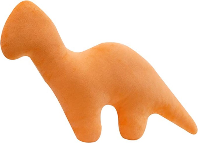 dino chicken nugget pillow