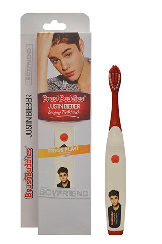 toothbrush that sings justin bieber songs