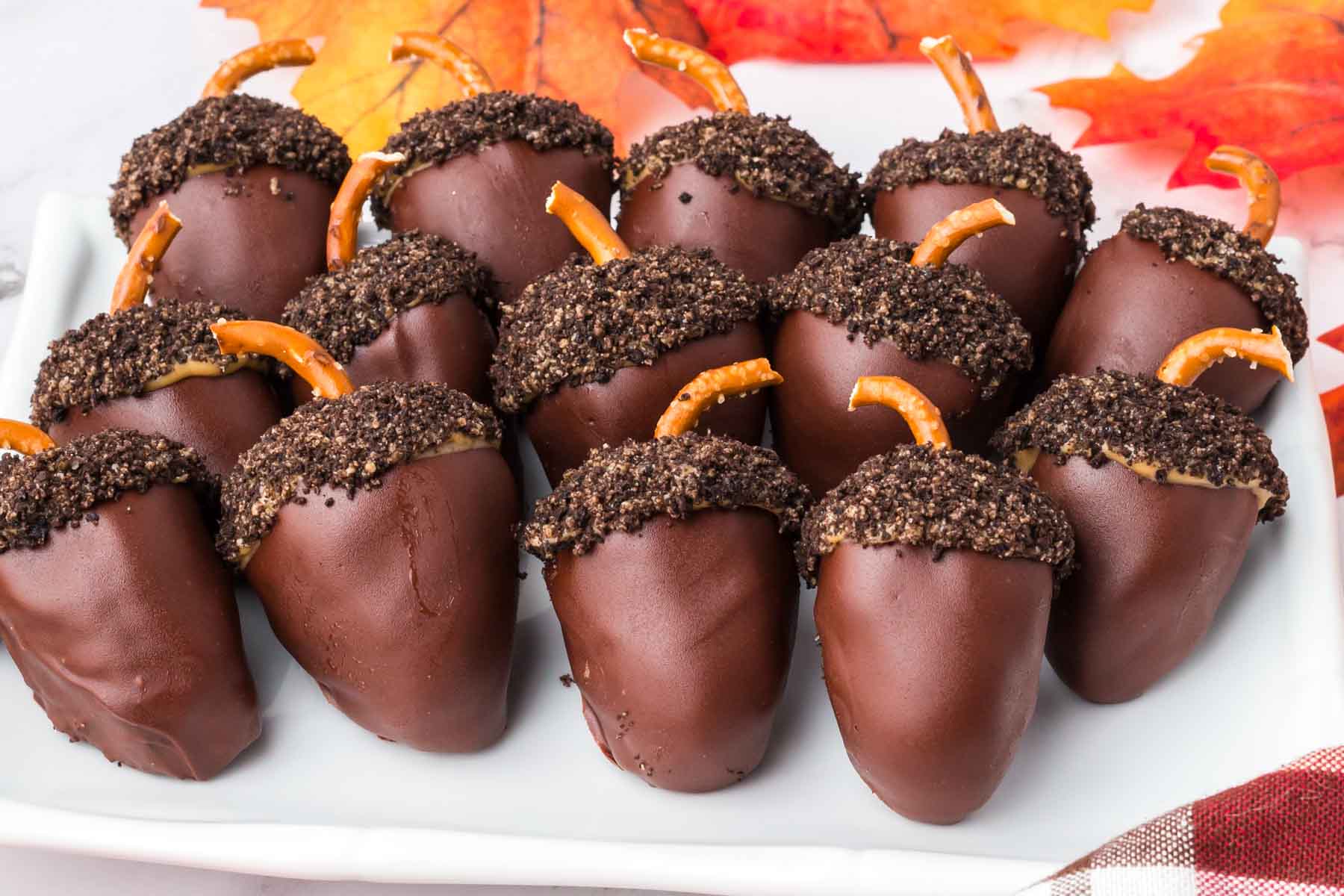 Easy Chocolate Peanut Butter Acorn Oreo Balls Play Party Plan