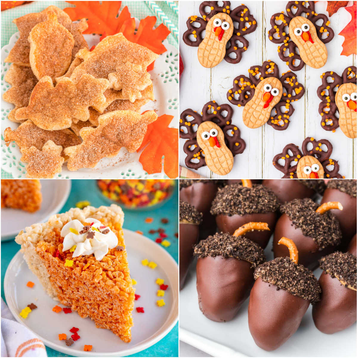 47 Fun and Cute Thanksgiving Snacks