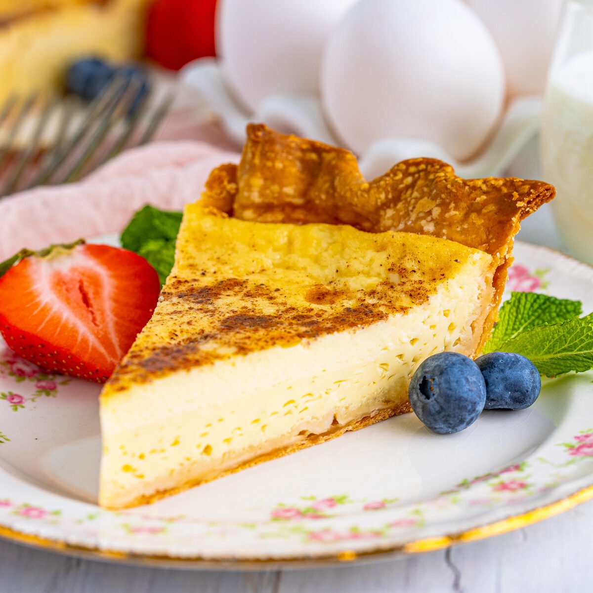 Easy Custard Pie Recipe