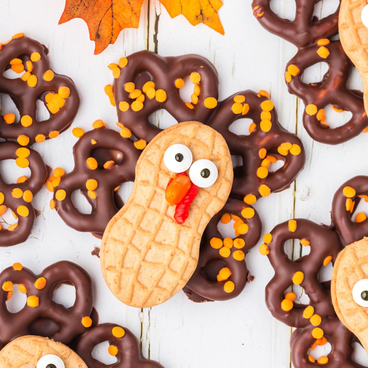 Easy Nutter Butter Turkey Cookies