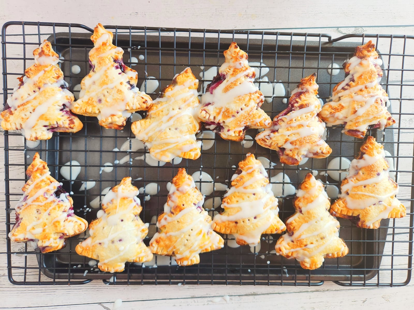 Christmas Tree Hand Pies