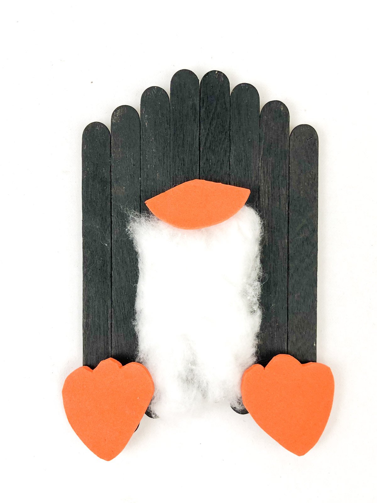 penguin craft without eyes