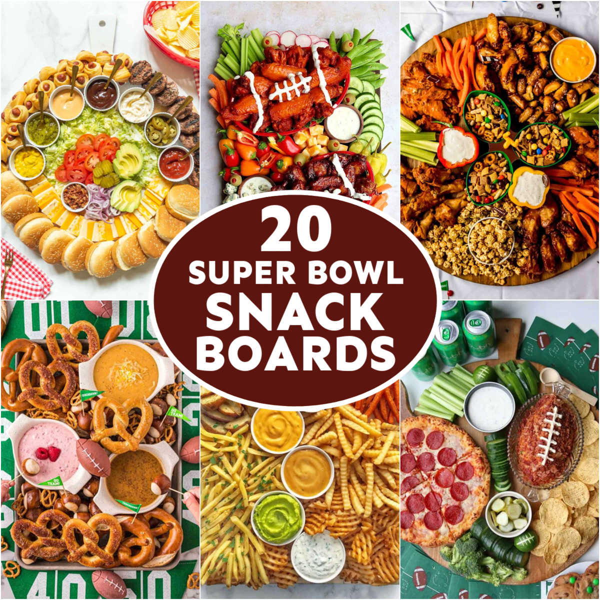 Super Bowl Charcuterie Board • Hip Foodie Mom