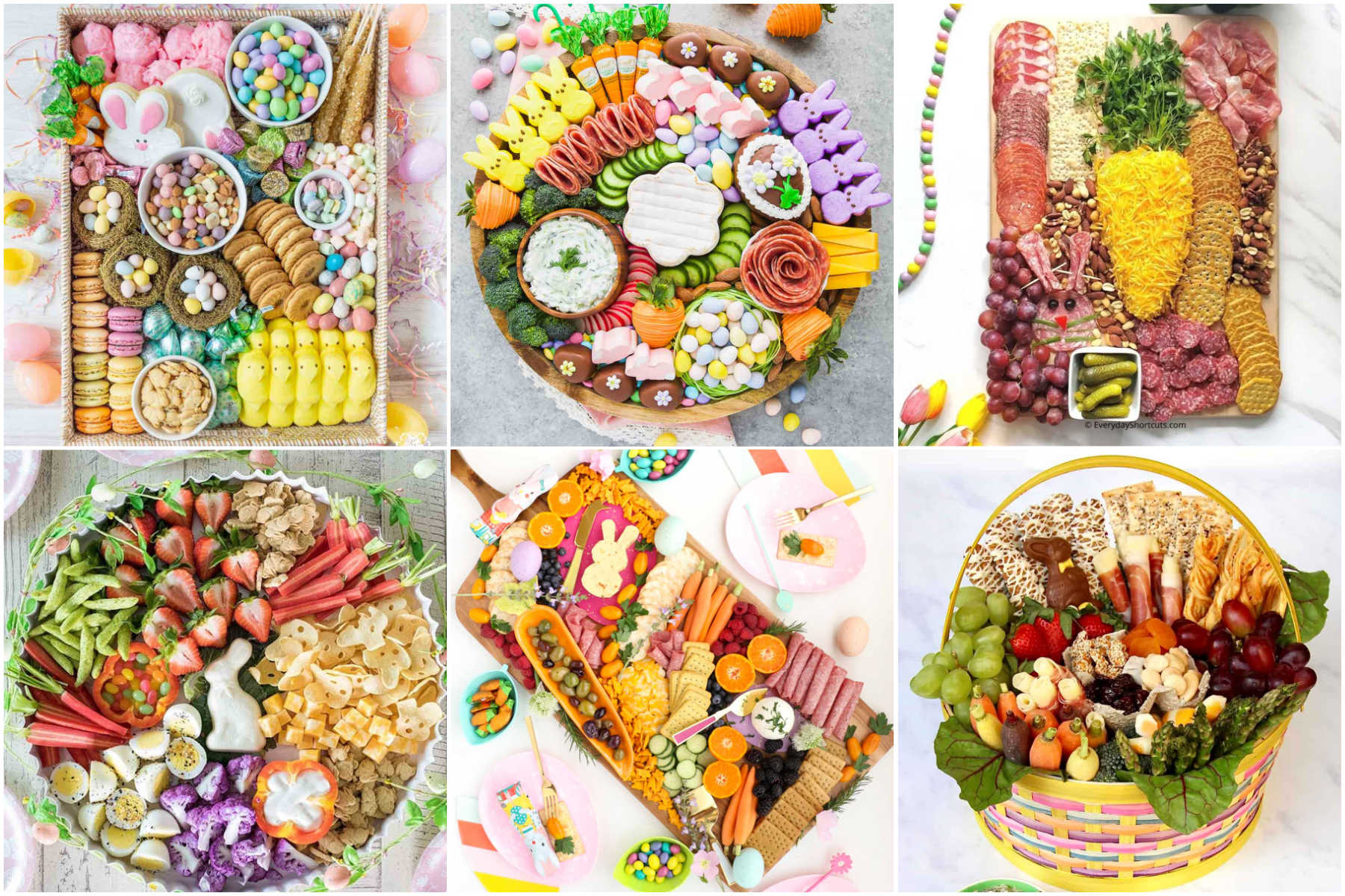 Easter Bunny Fruit Tray - The Tasty Travelers