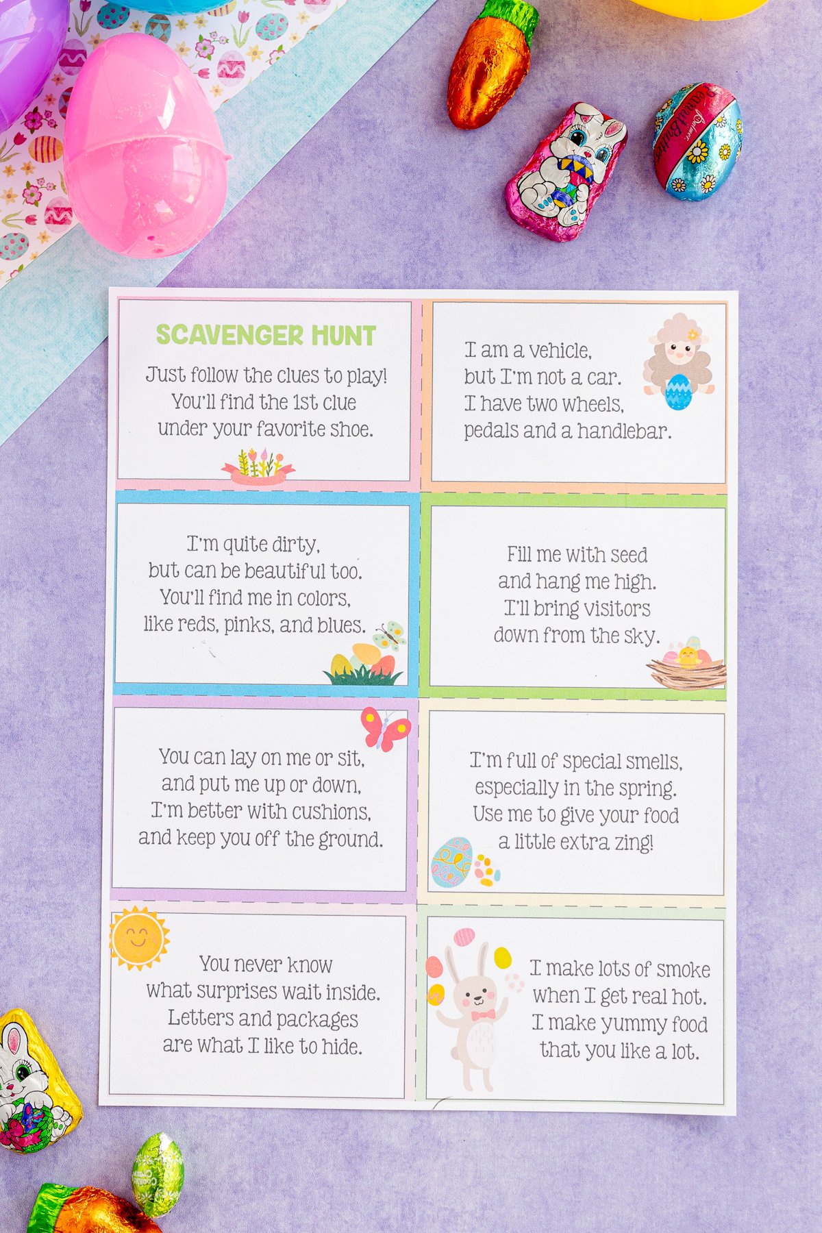 Easter Egg Scavenger Hunt