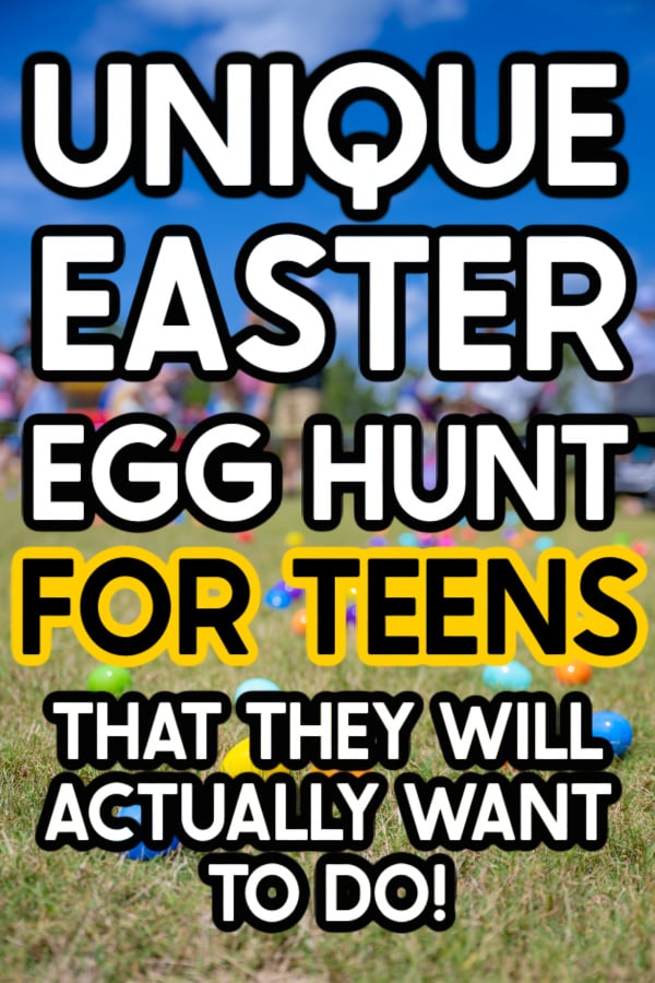 Fun Easter Egg Scavenger Hunt Idea for Teens - Play Party Plan