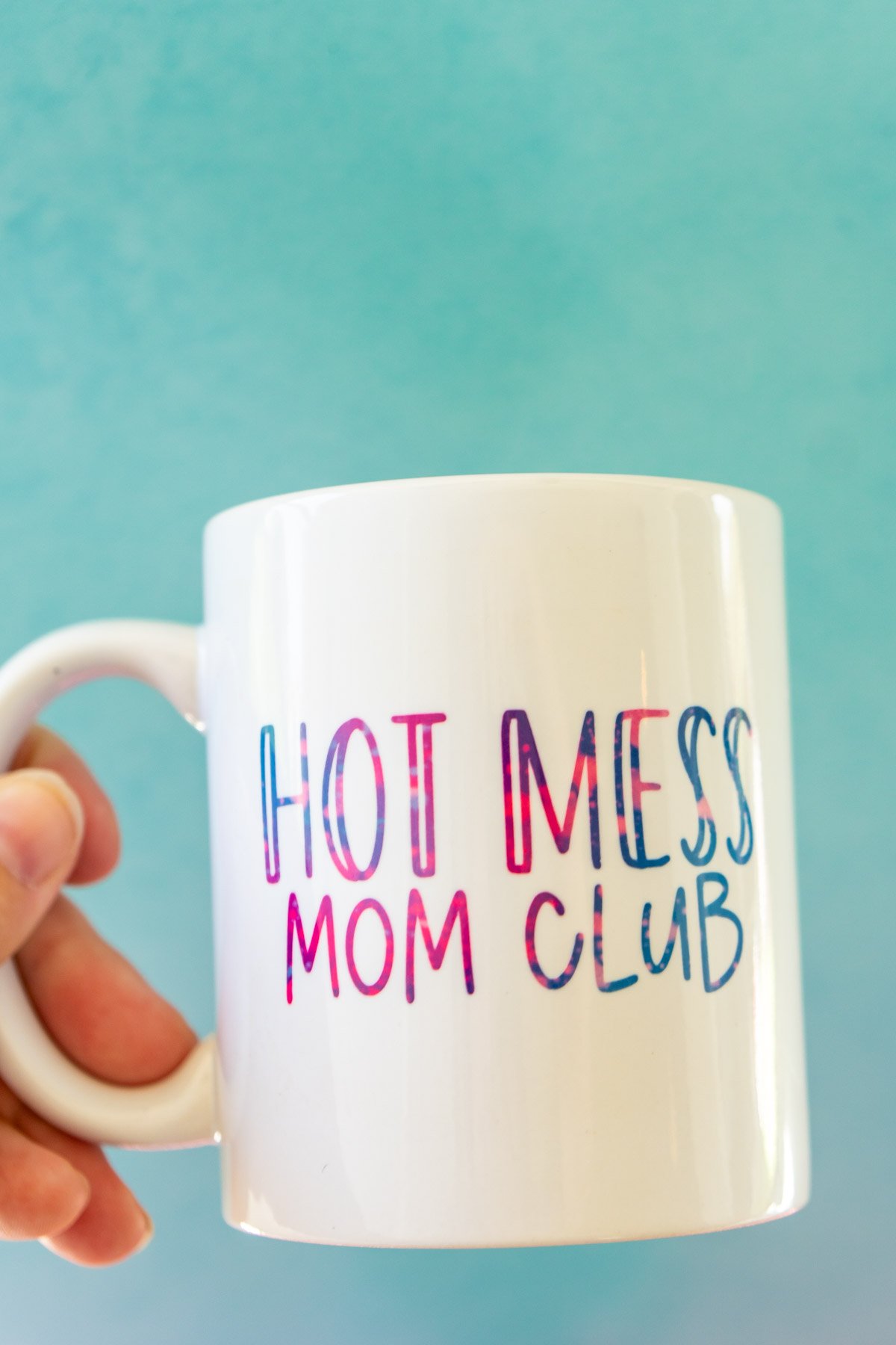 How to Make an Infusible Ink Mug in the Oven - Happiness is Homemade