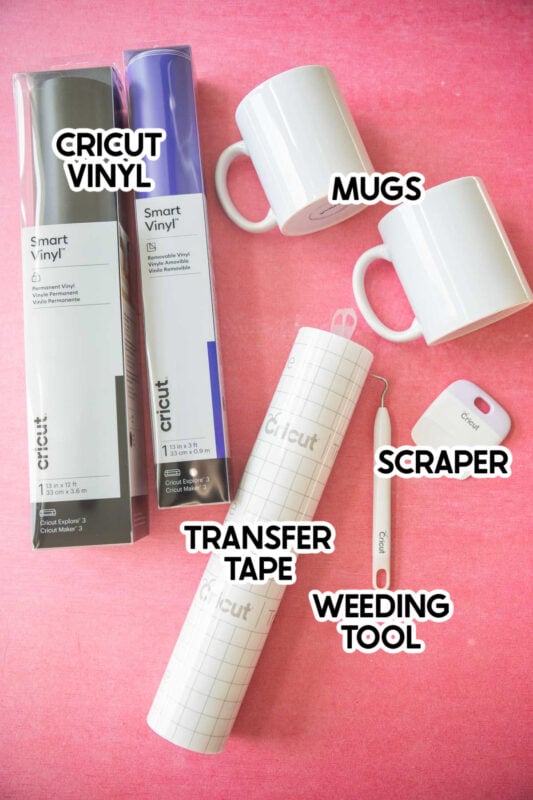 What is the Best Cricut Vinyl for Coffee Mugs? Play Party Plan
