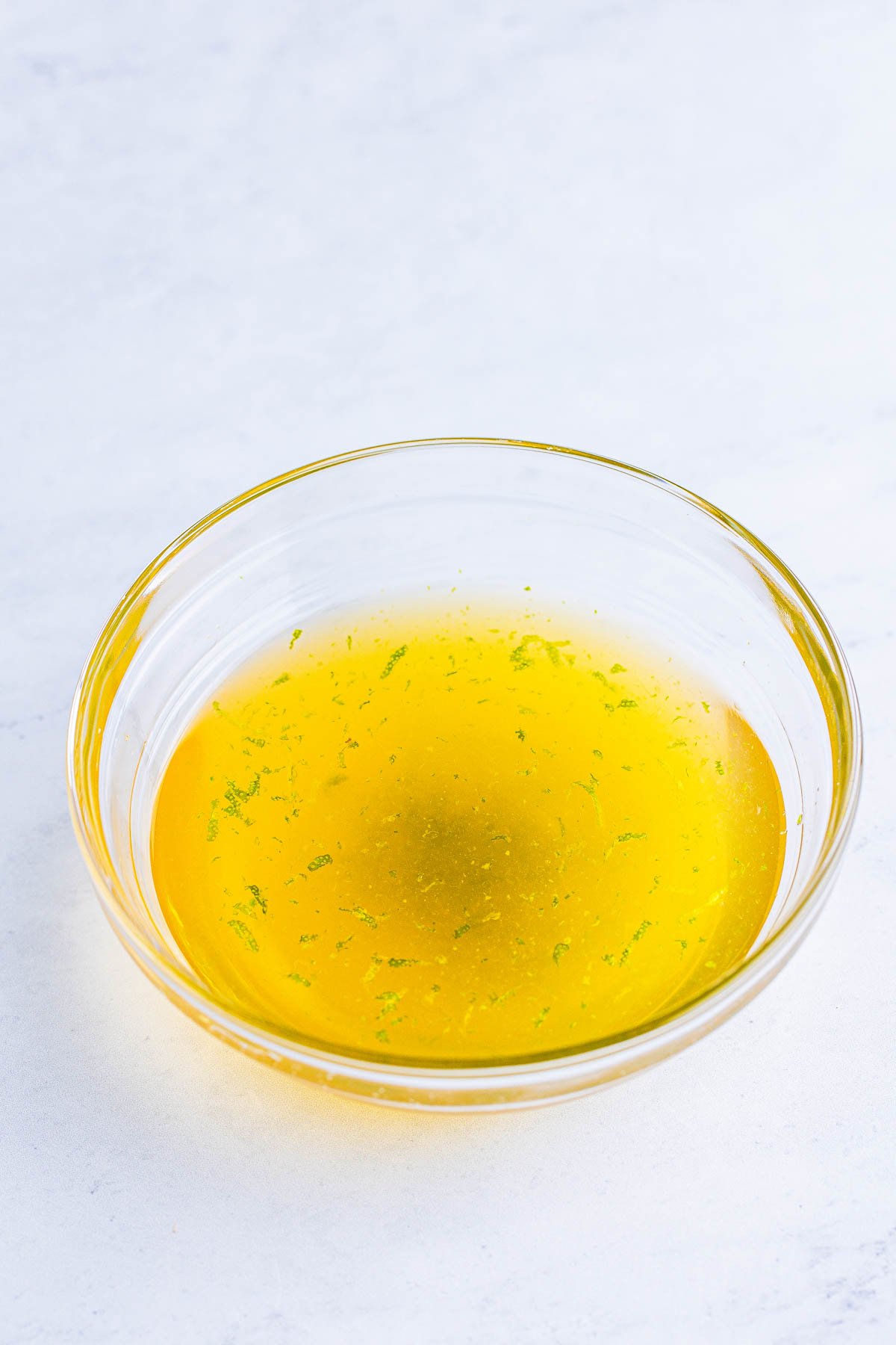 bowl of simple dressing