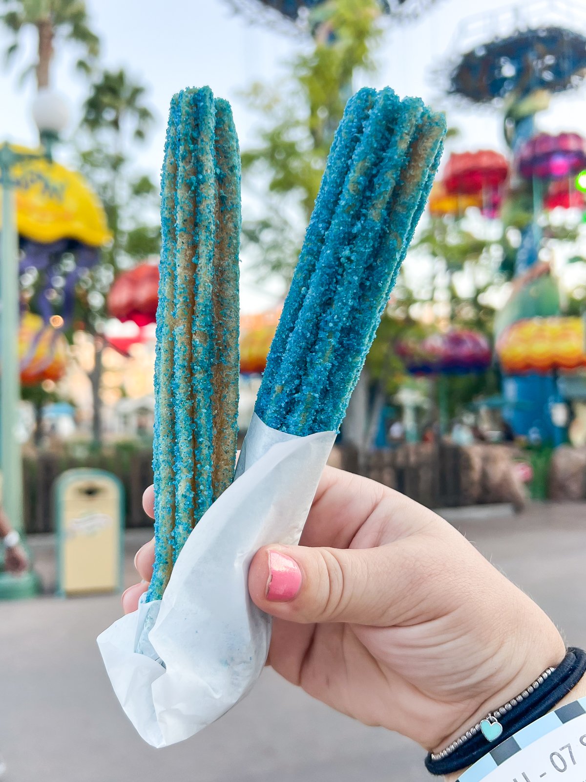 panic churro at Oogie Boogie Bash