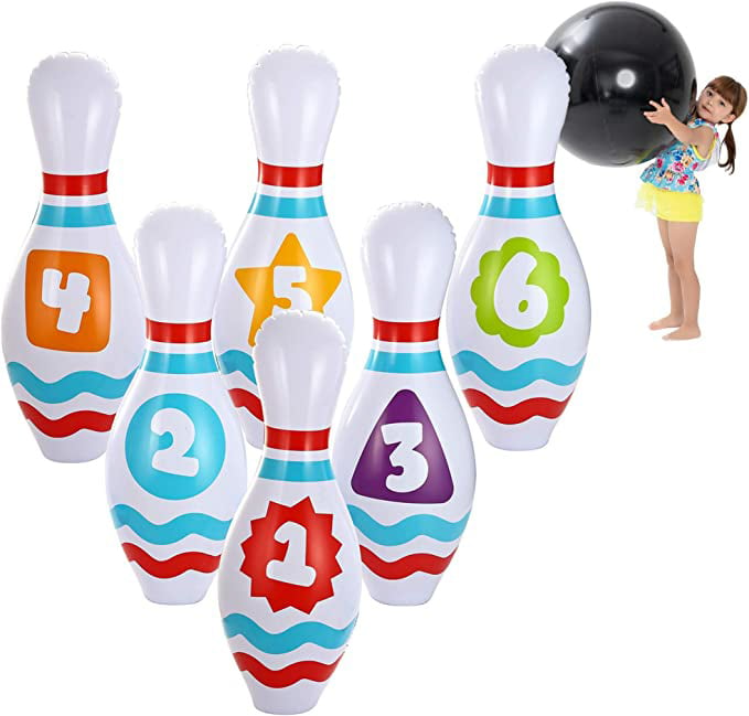 oversized inflatable bowling pins