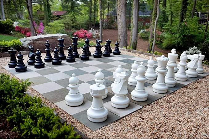 giant outdoor chess set