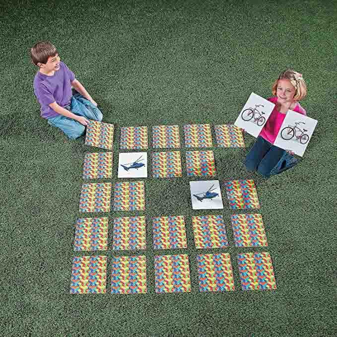 giant cards for matching game