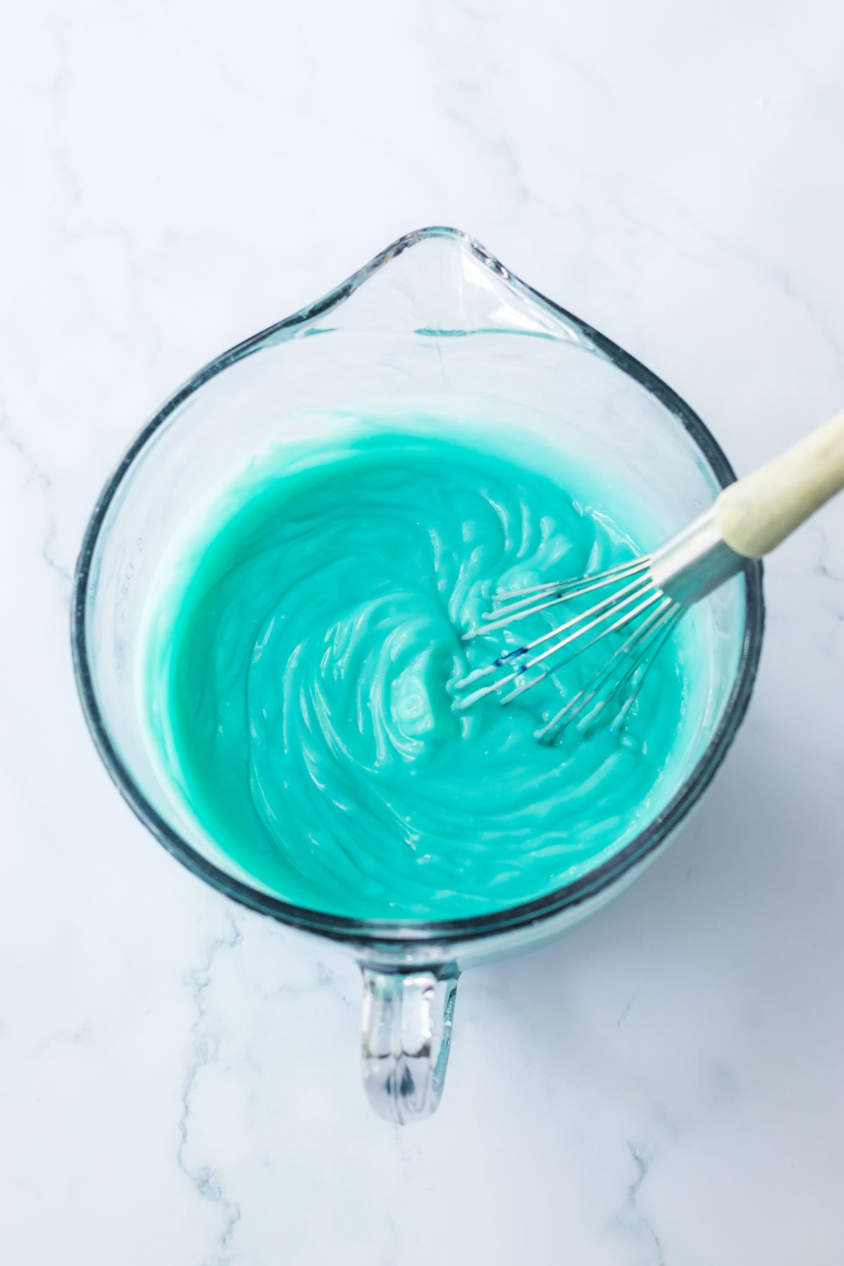 blue cheesecake pudding 