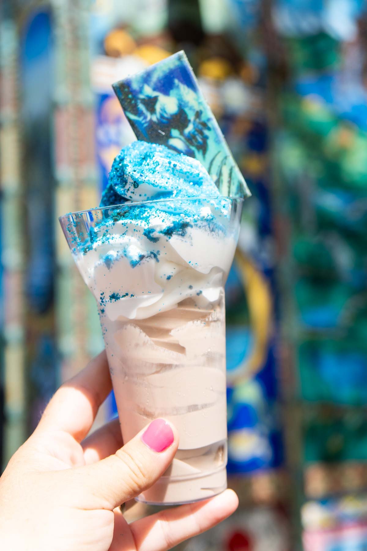 ice cream float at Animal Kingdom