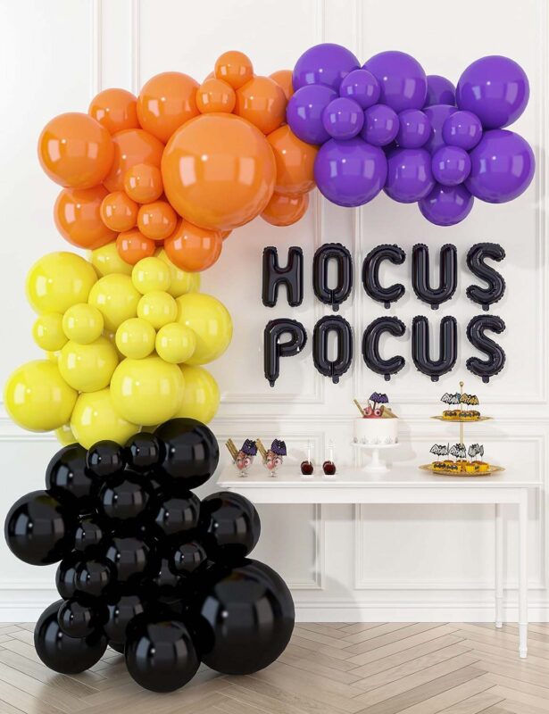 hocus pocus balloon arch
