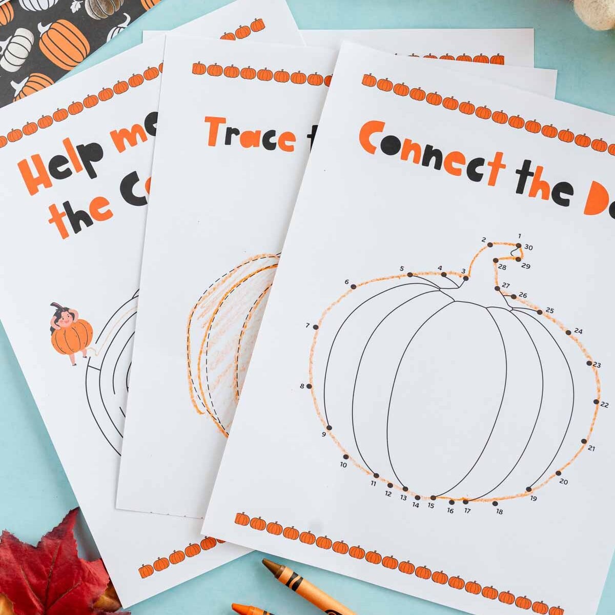 Free Printable Pumpkin Worksheets