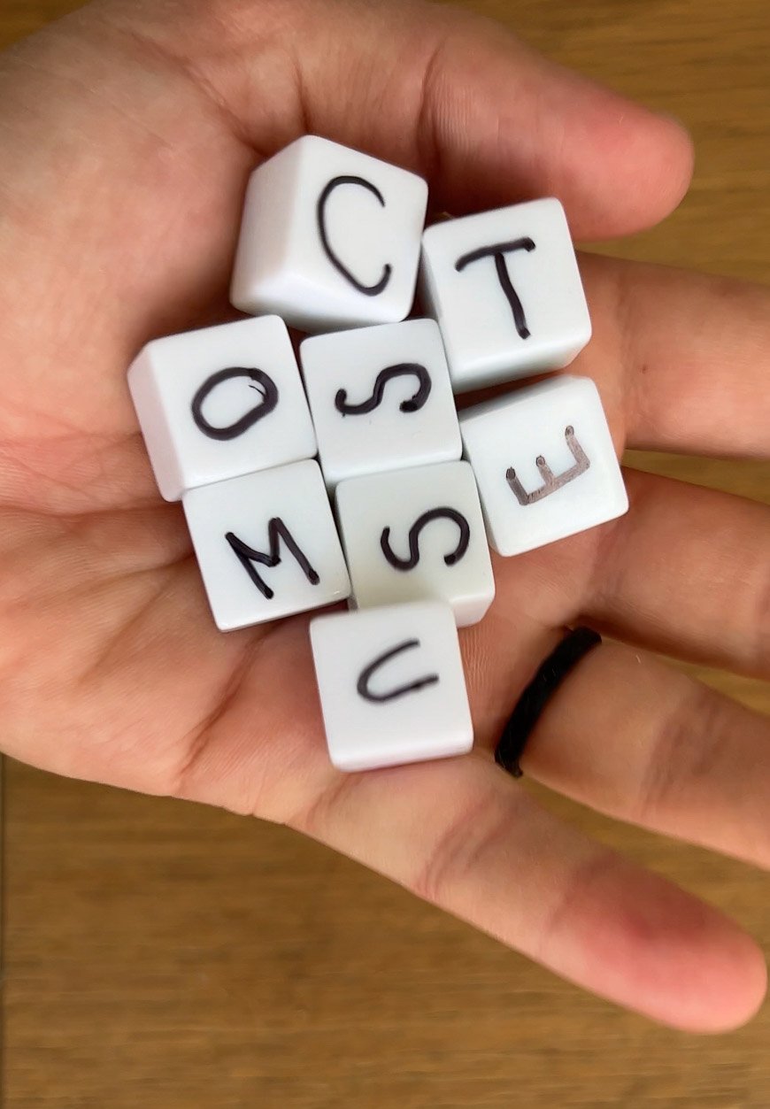 Dicey Words Party Game