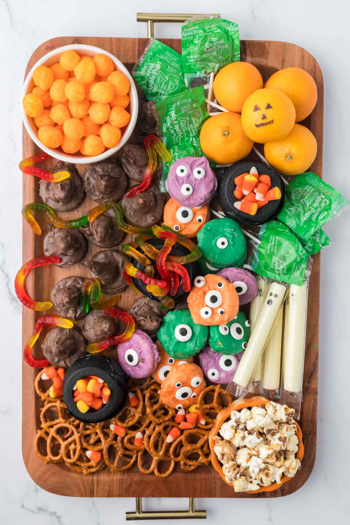 Halloween snack board 