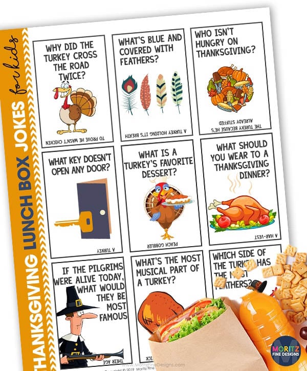 printable thanksgiving joke card