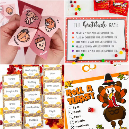Free Printable Thanksgiving Scattergories Game - Play Party Plan