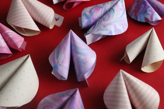 paper fortune cookies