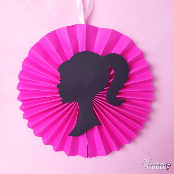 Silhouette Barbie decor