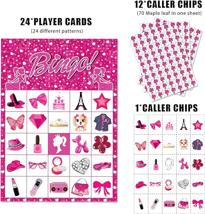 bingo barbie cards
