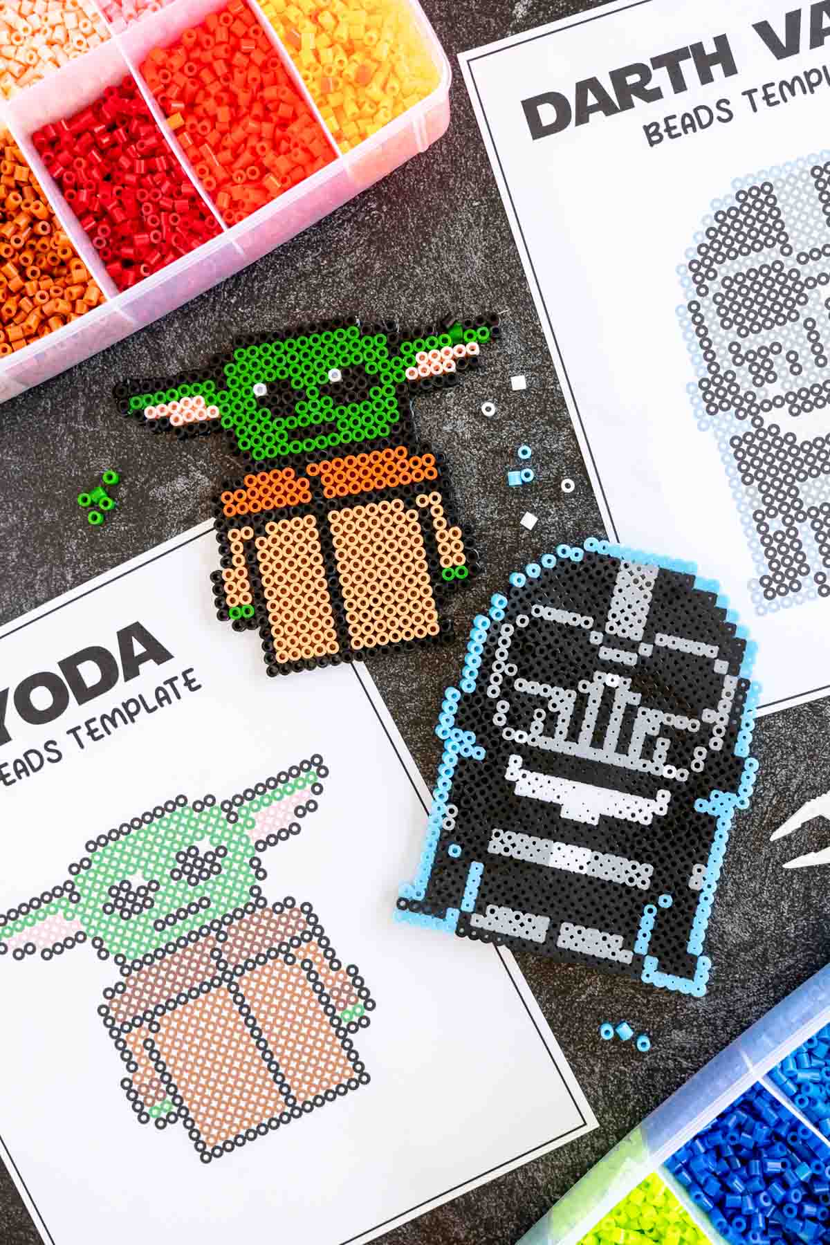 star wars perler bead pieces and patterns