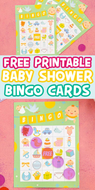 baby shower bingo cards