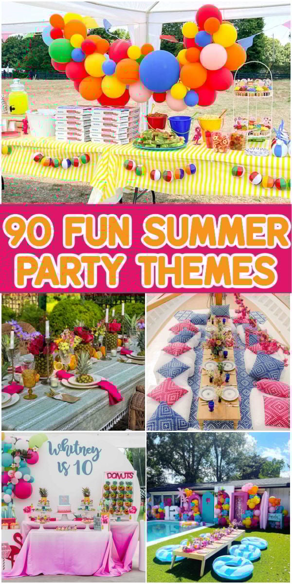 90 Fun Summer Party Themes for 2024 - Play Party Plan