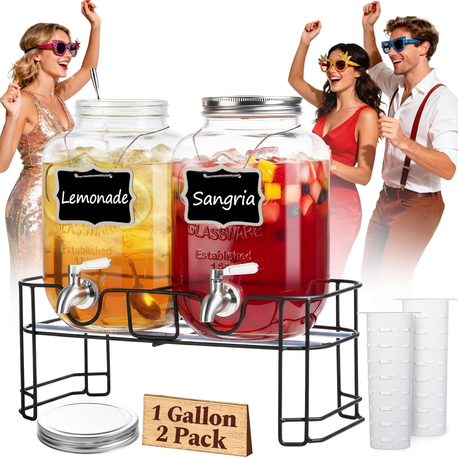 double drink dispenser