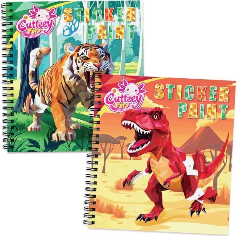 paint by sticker books
