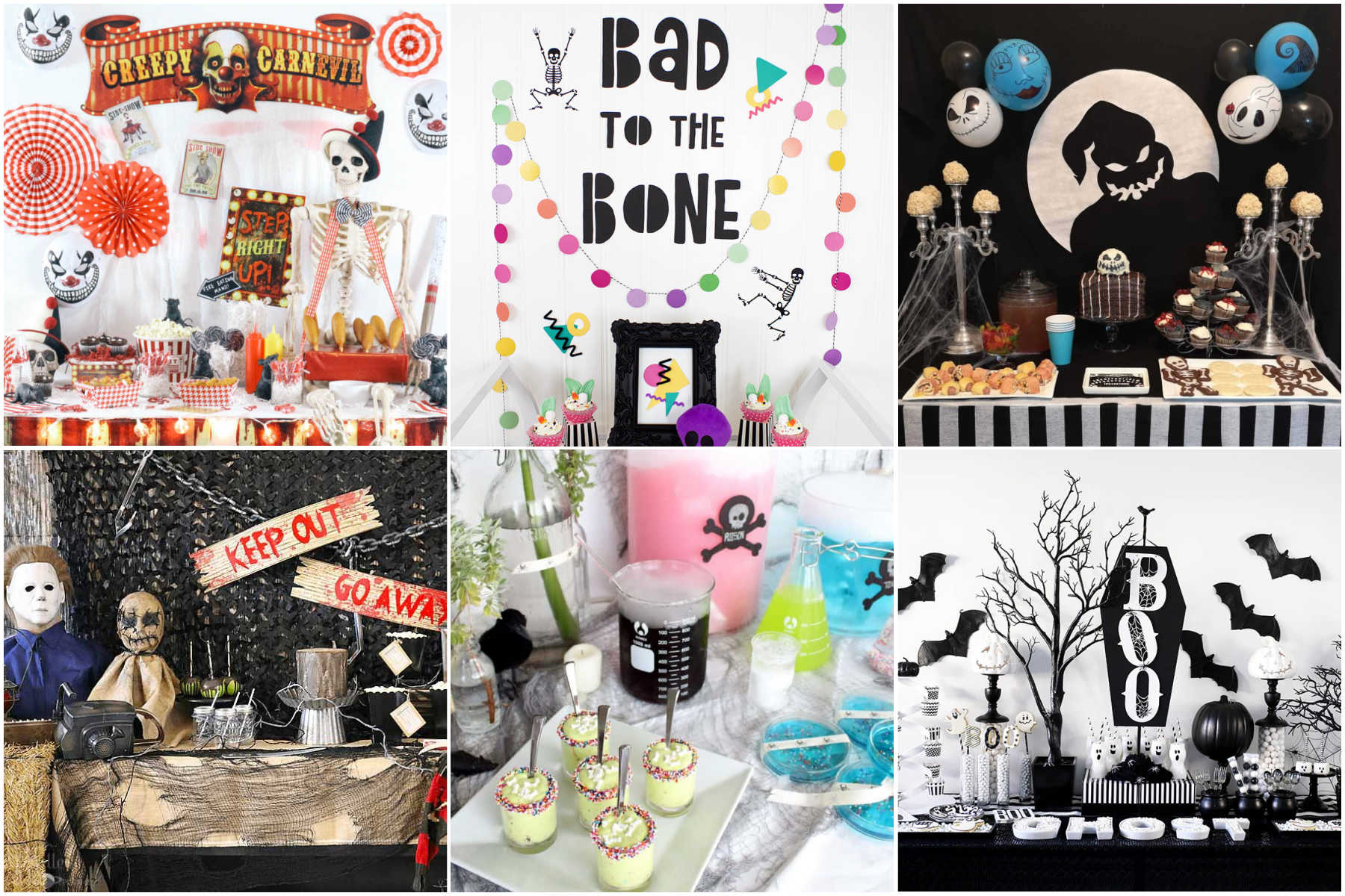 Pictures of Halloween theme party ideas